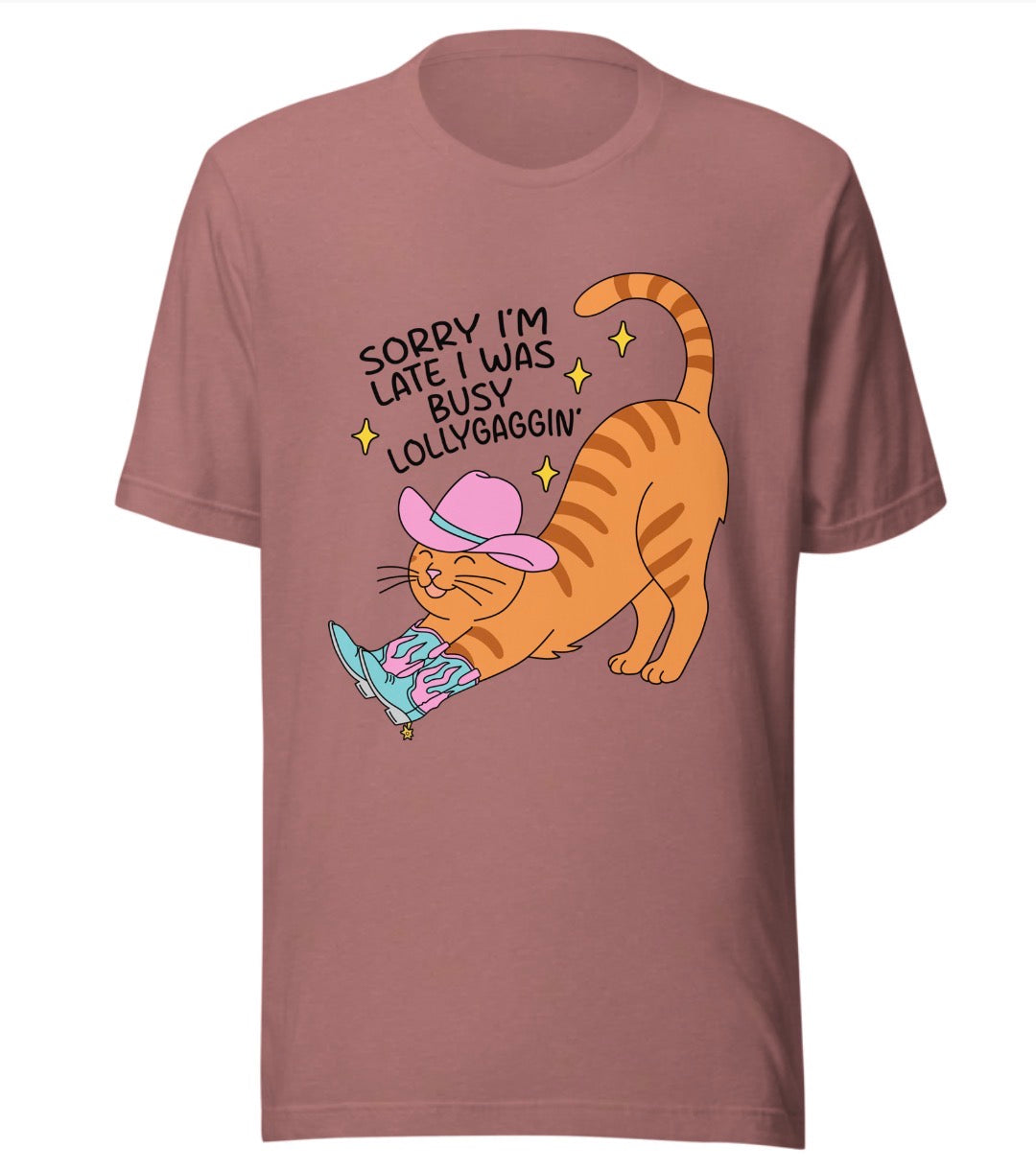Busy Lollygaggin’ Tee
