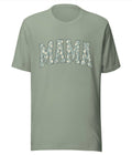 Green Floral Mama Tee