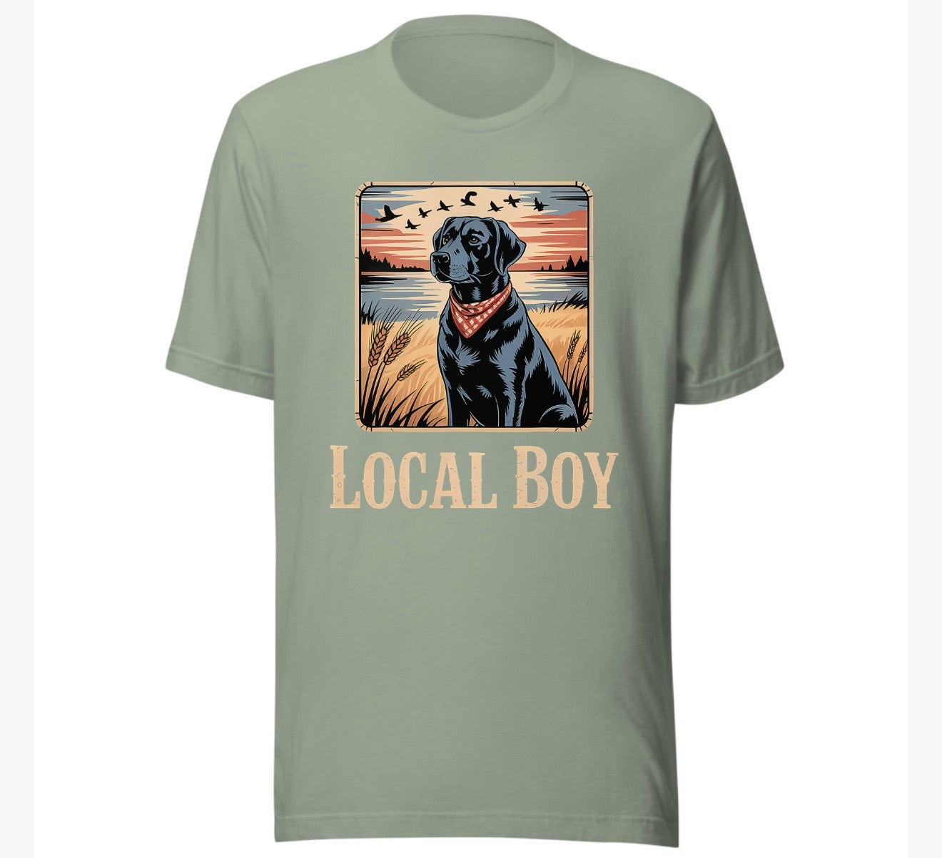 Local Boy Black Lab Tee