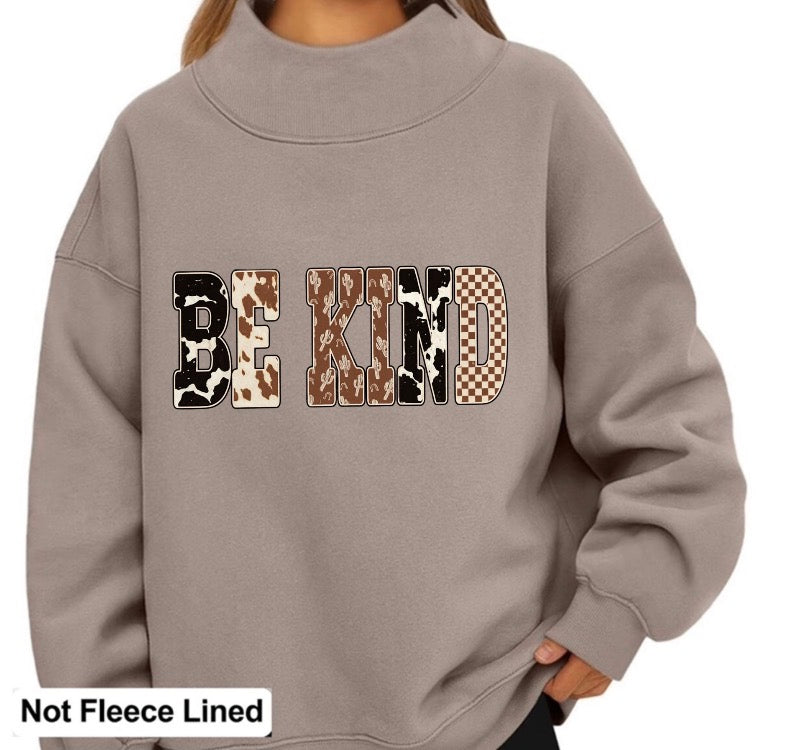 Western Be Kind Mock